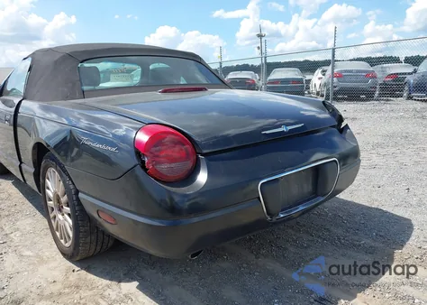 2005 Ford Thunderbird 50Th Anniversary из США, поврежденный, VIN 1FAHP60AX5Y106917